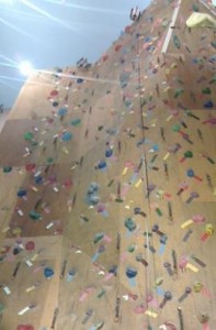 クライミングの壁