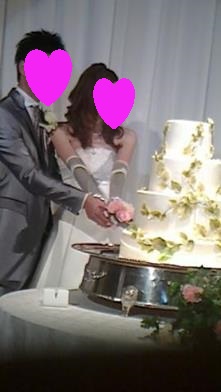 ケーキ入刀