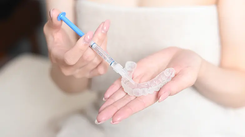ご自宅でホワイトニング開始